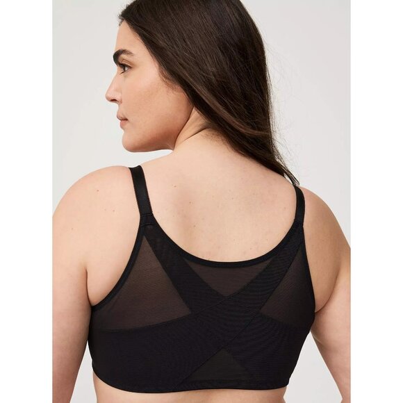 Torrid Bra Women's 42DDD 360° Back Smoothing Lightly Lined T-Shirt Front Clasp‎ - Picture 2 of 9